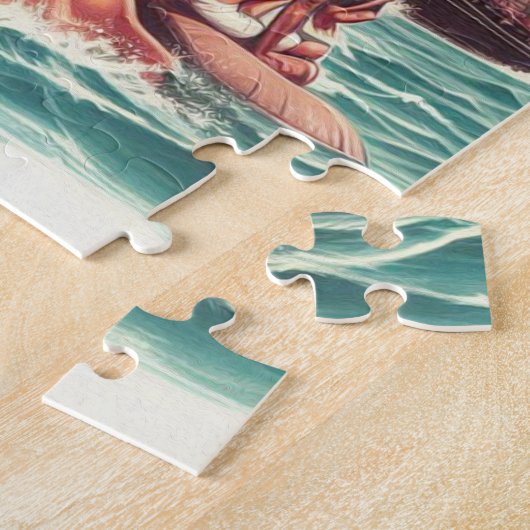  Puerto Rico Pin-Up Legpuzzel (Zijkant)