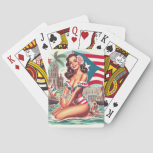  Puerto Rico Pin-Up Pokerkaarten