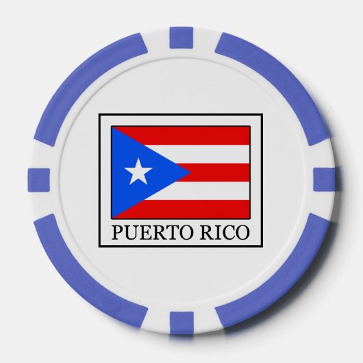 Puerto Rico Poker Chips (Voorkant)