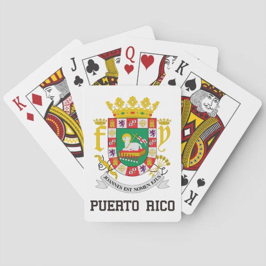 Puerto Rico Pokerkaarten (Achterkant)