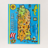 Puerto rico Postcard 16x20  Legpuzzel (Verticaal)