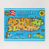 Puerto rico Postcard 16x20  Legpuzzel (Horizontaal)