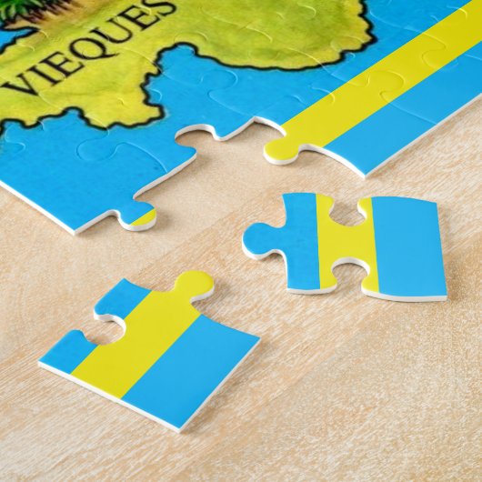 Puerto rico Postcard 16x20  Legpuzzel (Zijkant)