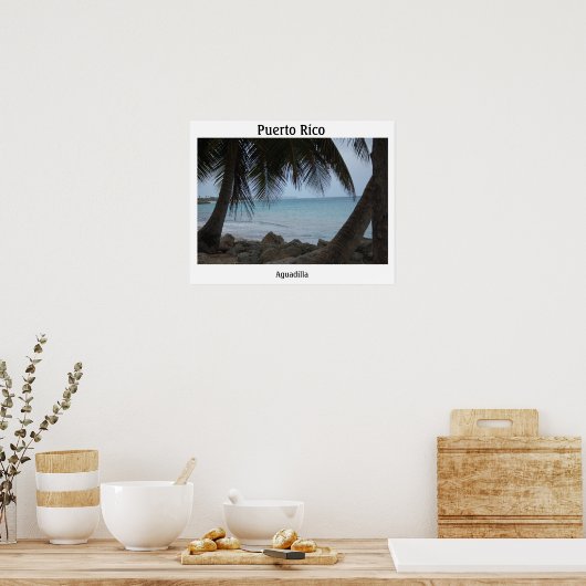 Puerto Rico Poster (Keuken)