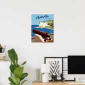 Puerto Rico poster (Thuiskantoor)