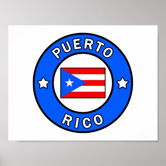 Puerto Rico Poster (Voorkant)