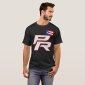 Puerto Rico PR Pride Boricua Puerto Ricaanse vlag T-shirt (Voorkant volledig)