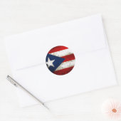 Puerto Rico Pride Ronde Sticker (Envelop)