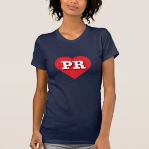 Puerto Rico Red Heart - Ik hou van PR T-shirt