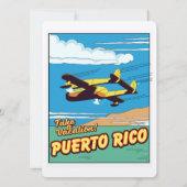 Puerto Rico-reisposter (Achterkant)