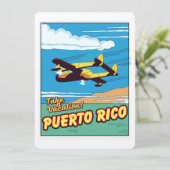 Puerto Rico-reisposter (Staand voorkant)