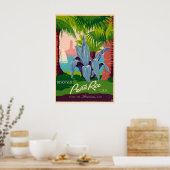 Puerto Rico Reisposter Poster (Keuken)