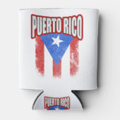 Puerto Rico Resistente vlag Blikjeskoeler (Voorkant)