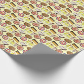 Puerto Rico Ricaanse keuken Pasteles Tembleque Cadeaupapier (Hoek)