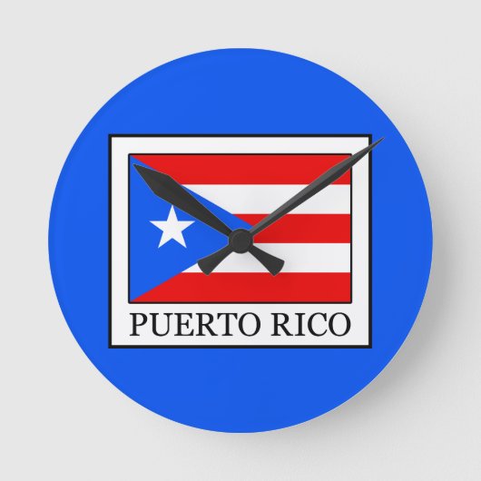Puerto Rico Ronde Klok (Voorkant)