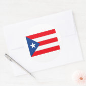 Puerto Rico Ronde Sticker (Envelop)