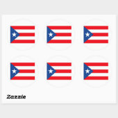 Puerto Rico Ronde Sticker (Vel)