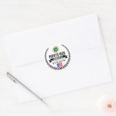 Puerto Rico Ronde Sticker (Envelop)