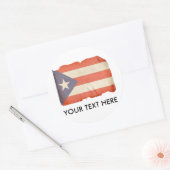 PUERTO RICO RONDE STICKER (Envelop)