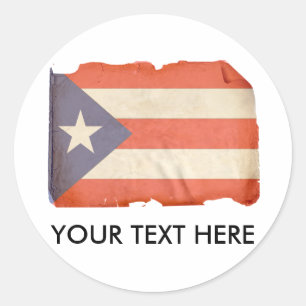 PUERTO RICO RONDE STICKER