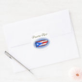 Puerto Rico Ronde Sticker (Envelop)