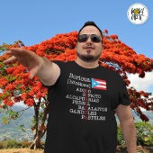 Puerto Rico Sabor Boricua T-shirt