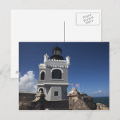 Puerto Rico, San Juan, Old San Juan, El Morro Briefkaart (Voorkant / Achterkant)
