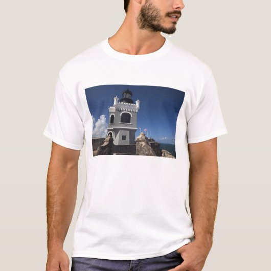 Puerto Rico, San Juan, Old San Juan, El Morro T-shirt (Voorkant)