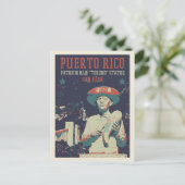 Puerto Rico, San Juan, Patricio Rijo Toribio Postc Briefkaart (Staand voorkant)