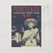 Puerto Rico, San Juan, Patricio Rijo Toribio Postc Briefkaart (Voorkant)