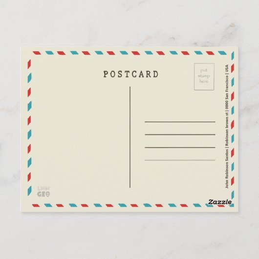 Puerto Rico, San Juan, Raíces Fountain Briefkaart (Achterkant)