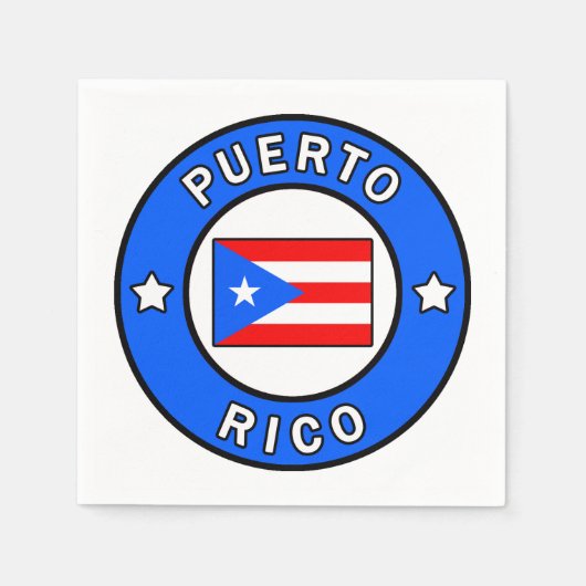 Puerto Rico Servet (Voorkant)