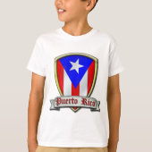 Puerto Rico - Shield2 T-shirt (Voorkant)
