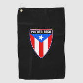 Puerto Rico Shield Golfhanddoek (Voorkant)