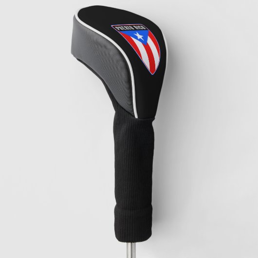 Puerto Rico Shield Golfheadcover (Schuin)