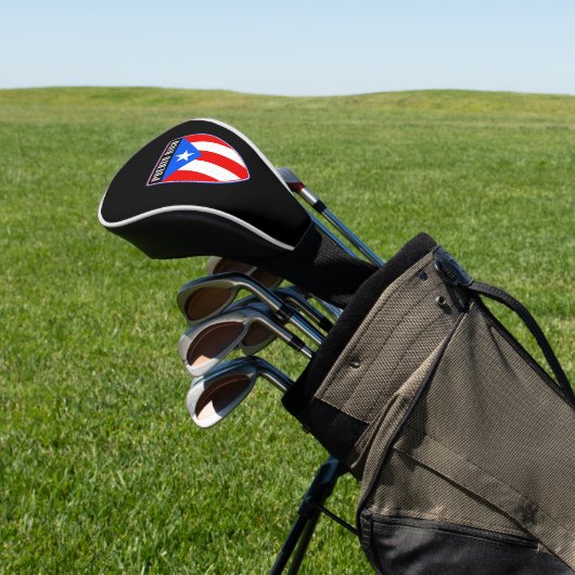 Puerto Rico Shield Golfheadcover (Insitu)