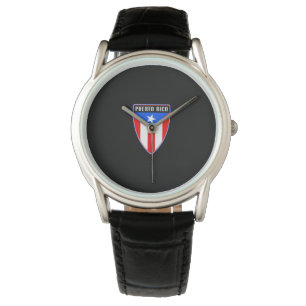Puerto Rico Shield Horloge