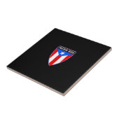 Puerto Rico Shield Tegeltje (Zijkant)