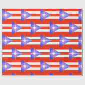 PUERTO RICO SHINING STAR GIFT WRAP CADEAUPAPIER (Vlak)