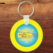 Puerto Rico Sleutelhanger (Voorkant)