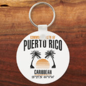 Puerto Rico Sleutelhanger (Voorkant)