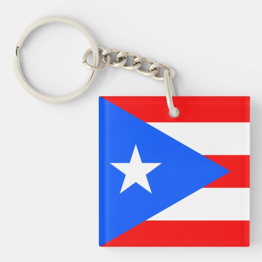 Puerto Rico Sleutelhanger (Voorkant)