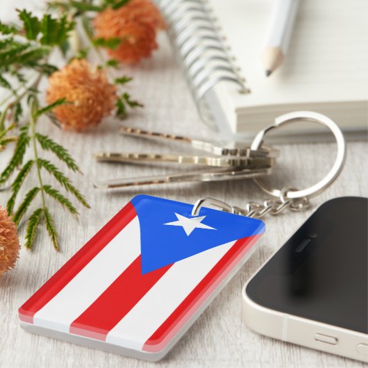 Puerto Rico Sleutelhanger (Voorkant Rechts)