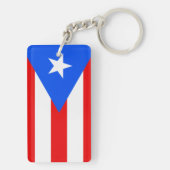 Puerto Rico Sleutelhanger (achterkant)
