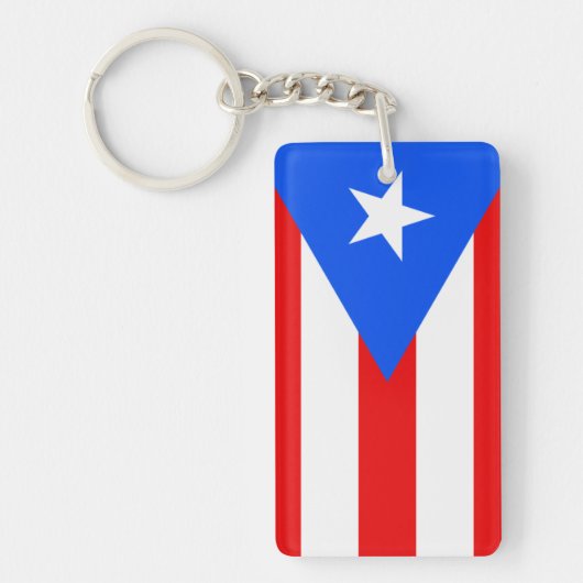 Puerto Rico Sleutelhanger (Voorkant)