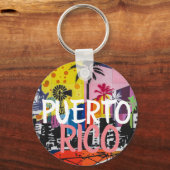 Puerto Rico Sleutelhanger (Voorkant)