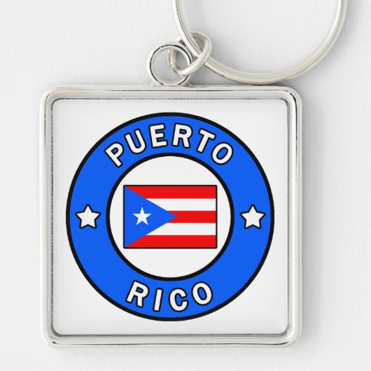 Puerto Rico Sleutelhanger (Voorkant)
