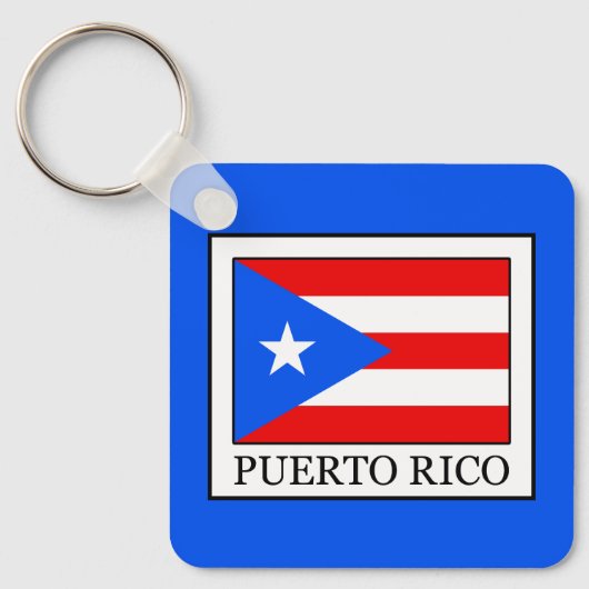 Puerto Rico Sleutelhanger (Voorkant)
