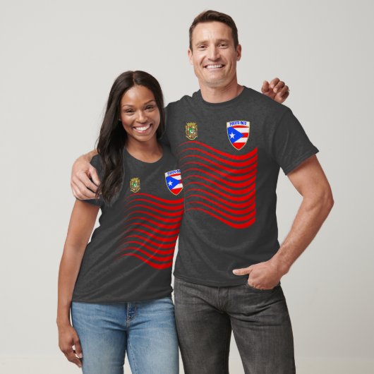 Puerto Rico Soccer Jersey Puerto Rico Flag Gift T-shirt (Unisex)