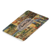 Puerto Rico Souvenir jaren 1950  geïnspireerd Magneet (Linkerzijde)